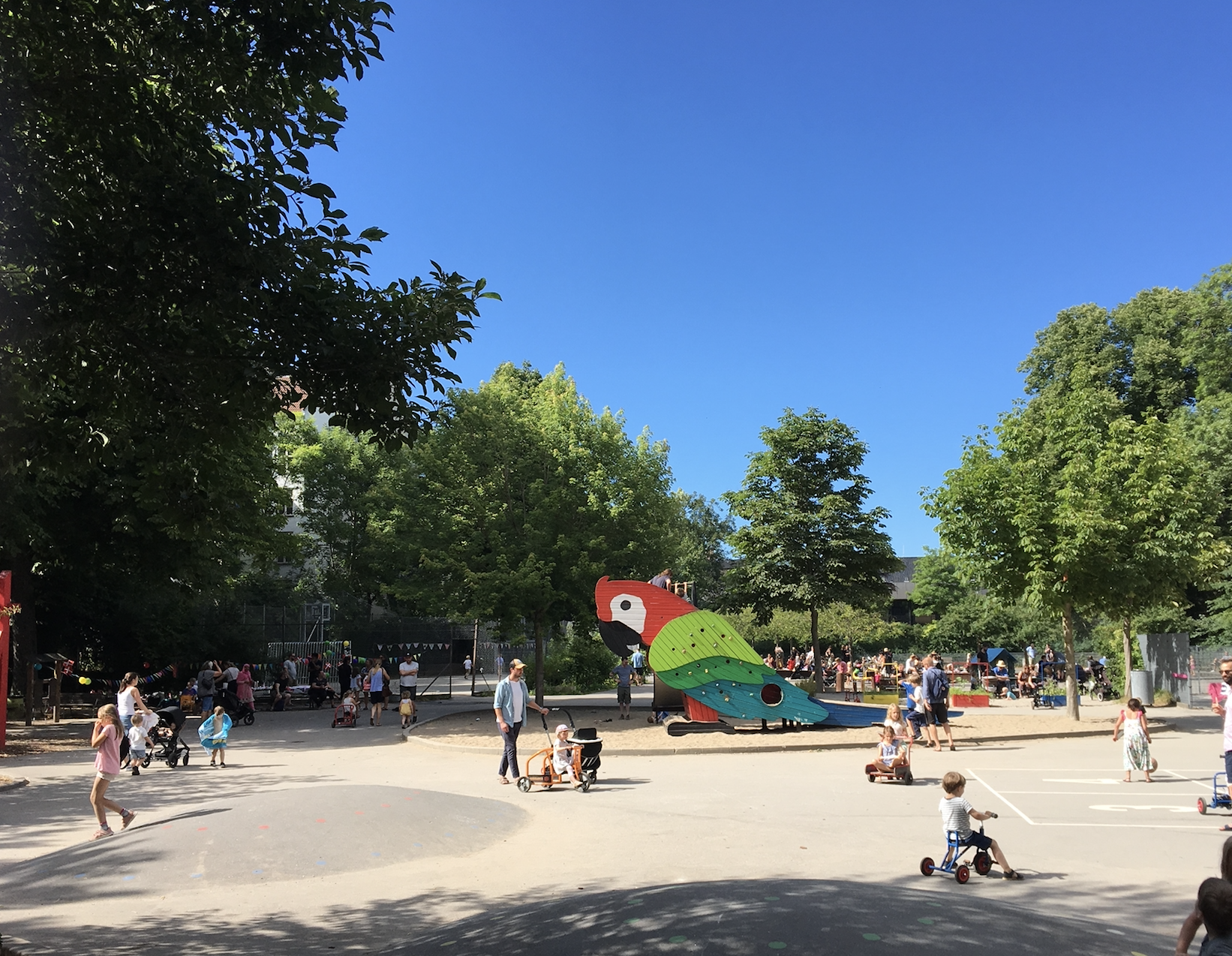 Børnevenlige legepladser i København